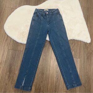 Madewell The Perfect Vintage Straight Jean: Seamed Edition Size 25